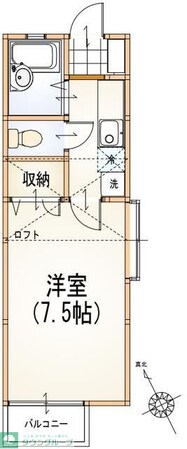 ルーミー千代のの物件間取画像